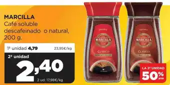 Alimerka Marcilla Café Soluble Descafeinado O Natural oferta