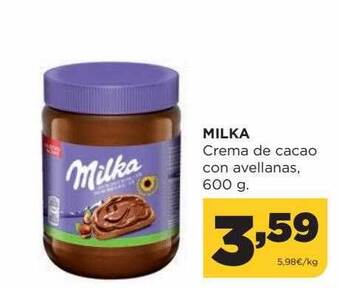 Alimerka Milka Crema De Cacao Con Avellanas oferta