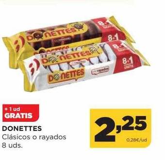 Alimerka Donettes Clásicos O Rayados oferta