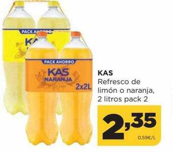 Alimerka Kas Refresco De Limón O Naranja oferta