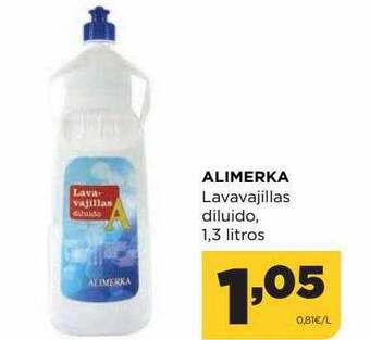 Alimerka Alimerka Lavavajillas Diluido oferta