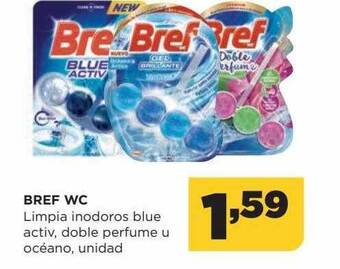 Alimerka Bref Wc Limpia Inodoros Blue Activ Doble Perfume U Océano oferta