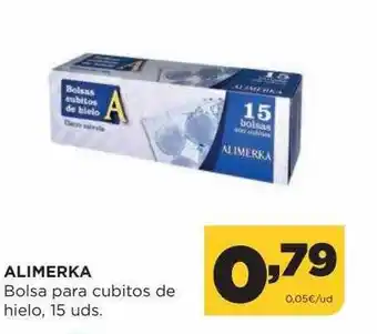 Alimerka Alimerka Bolsa Para Cubitos De Hielo oferta