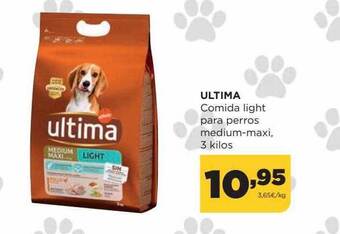 Alimerka Ultima Comida Light Para Perros Medium-maxi oferta