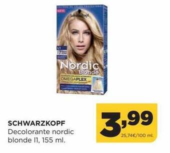 Alimerka Schwarzkopf Decolorante Nordic Blonde oferta