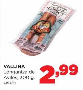 Alimerka Vallina Longaniza De Avilés oferta