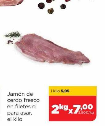 Alimerka Jamón De Cerdo Fresco En Filetes O Para Asar oferta