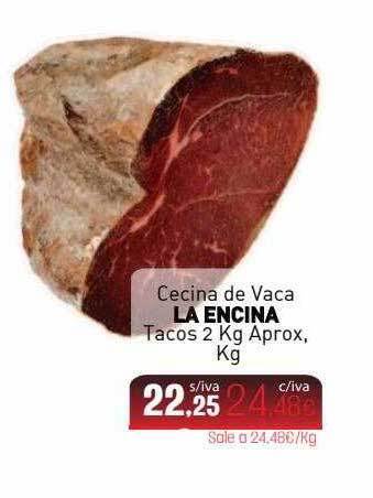 Cuevas Cash Cecina De Vaca La Encina oferta