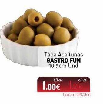 Cuevas Cash Tapa Aceitunas Gastro Fun oferta