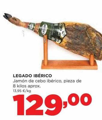 Alimerka Legado Ibérico Jamón De Cebo Ibérico oferta