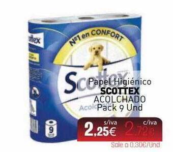 Cuevas Cash Papel Higiénico Scottex Acolchado oferta