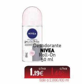 Cuevas Cash Desodorante Nivea Roll-on oferta