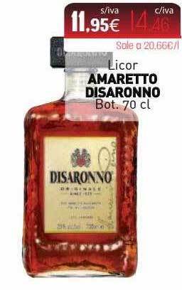 Cuevas Cash Licor Amaretto Disaronno oferta