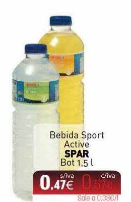 Cuevas Cash Bebida Sport Active Spar oferta