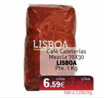 Cuevas Cash Café Cafeterias Mezcla Lisboa oferta
