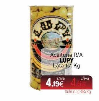 Cuevas Cash Aceituna R A Lupy oferta