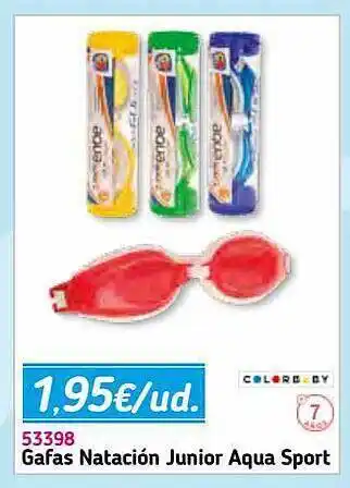 Gafas Natación Junior Aqua Sport