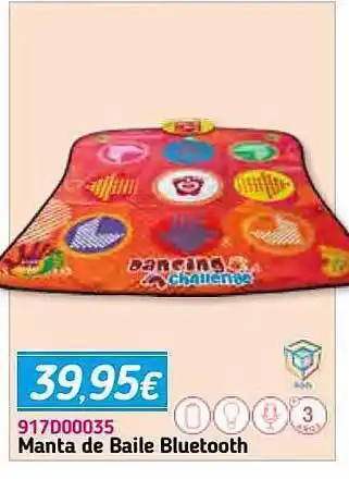 Panre Manta De Baile Bluetooth oferta