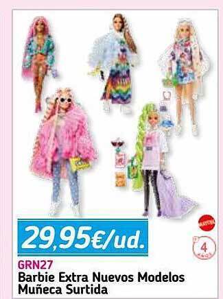 Panre Barbie Extra Nuevos Modelos Muñeca Surtida oferta
