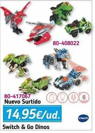 Panre Switch & Go Dinos Vtech oferta