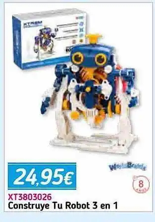 Panre Construye Tu Robot 3 En 1 oferta