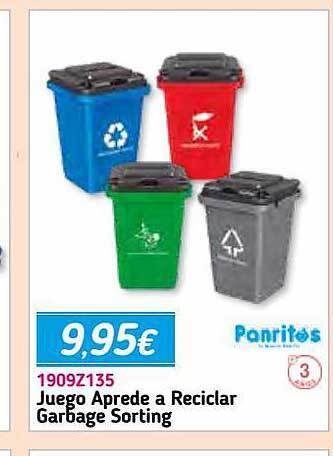 Panre Juego Aprede A Reciclar Garbage Sorting Panritos oferta
