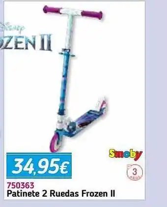 Panre Patinete 2 Ruedas Frozen Ii oferta