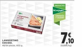 Supercor Langostino Cocido oferta