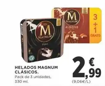 Supercor Helados Magnum Clásicos oferta