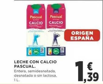 Supercor Leche Con Calcio Pascual oferta