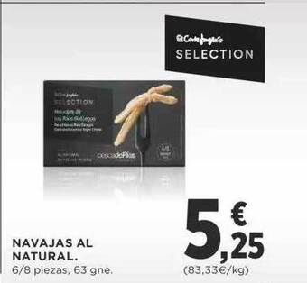 Supercor Navajas Al Natural oferta