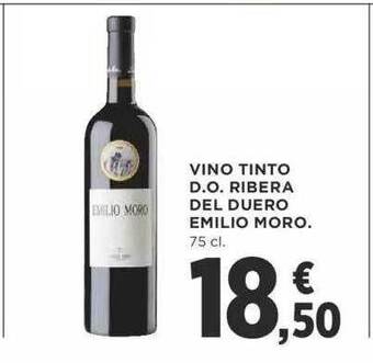 Supercor Vino Tinto D.o. Ribera Del Duero Emilio Moro oferta