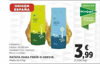 Supercor Patata Para Freír O Hervir oferta