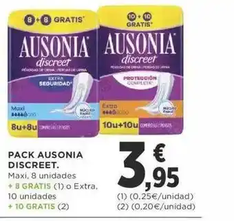 Supercor Pack Ausonia Discreet oferta