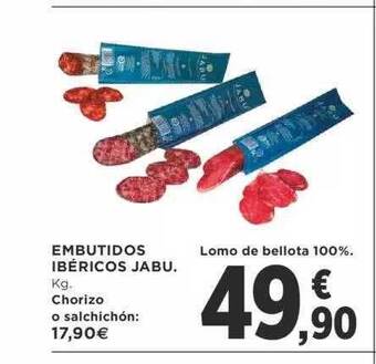 Supercor Embutidos Ibéricos Jabu oferta