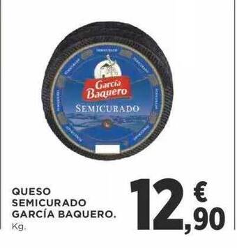 Supercor Queso Semicurado García Baquero oferta