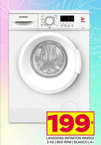 Supermercados Dani Lavadora Infiniton Wm501 oferta