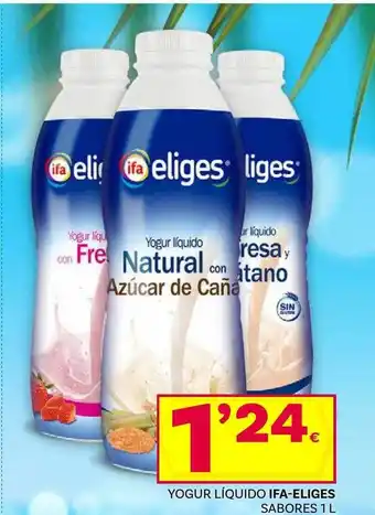 Supermercados Dani Yogur Líquido Ifa-eliges Sabores oferta