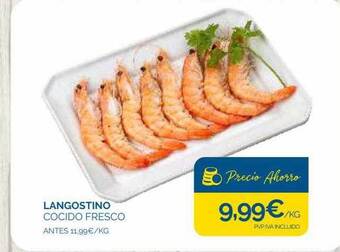 Supermercados La Despensa Langostino Cocido Fresco oferta