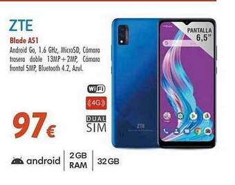 Zbitt Zte Blade A51 oferta