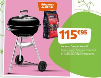 Jardiland Barbacoa Compact Kettle 47 oferta