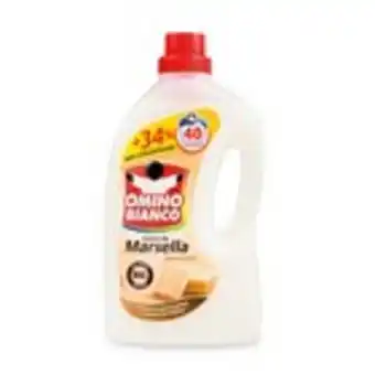 Plusfresc Detergent marsella omino bianco, 40 dosis oferta