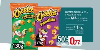 Condis Cheetos Pandilla O Pelotazo oferta