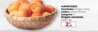 Alcampo Albaricoque oferta