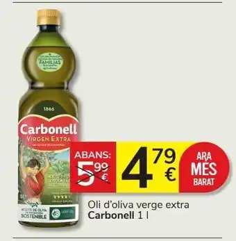 Consum Aceite de oliva virgen extra carbonell 1 l oferta