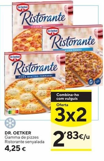 Caprabo Pizza dr oetker oferta