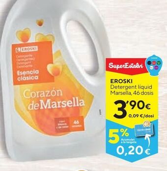 Caprabo Detergente líquido eroski oferta