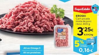 Caprabo Carne picada mixta eroski oferta