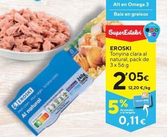 Caprabo Atún claro eroski oferta