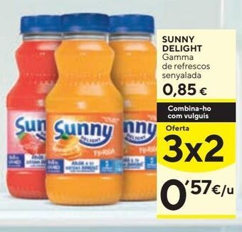 Caprabo Refrescos sunny delight oferta